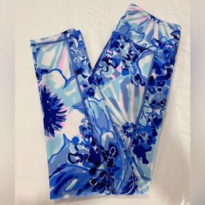 Lilly Pulitzer Hi Rise Weekender Legging Catch N Keep Size Small